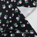 Small Beautiful Flower Pattern Suitable For Summer T-shirt/dress Printed Two Side Peach Single Jersey Fabric